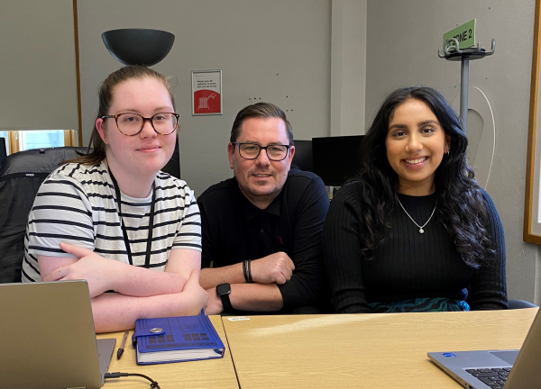Shadowing the social media team